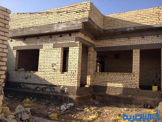 اكمال اول هيكل لاول وحد سكنية في مجمع الزقورة السكني