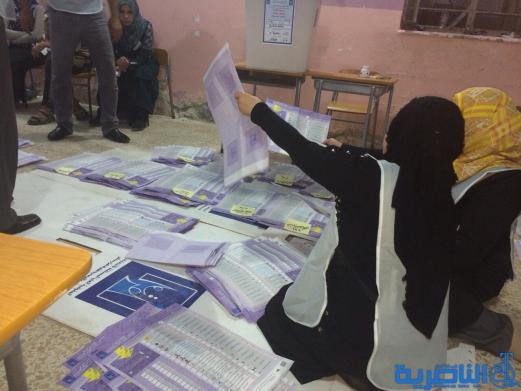 اغلاق مراكز الاقتراع في ذي قار  و انطلاق عمليات العد والفرز الاولية – تقرير مصور –