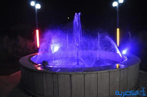 بالصور : ليالي سوق الشيوخ وشوارعها المضيئات