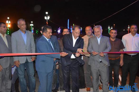 محافظ ذي قار يفتتح متنزه الزقورة بمناسبة اعياد النوروز - تقرير مصور -