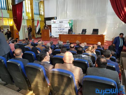 الناصري يشارك في مؤتمر نقل الصلاحيات ويؤكد على اهمية صنع المحافظة لقرارها - تقرير مصور -