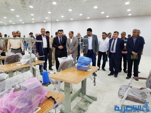 محافظ ذي قار يتفقد معملي راشيل لانتاج البطانيات و الخياطة ويدعو لدعم المنتج الوطني -تقرير مصور-