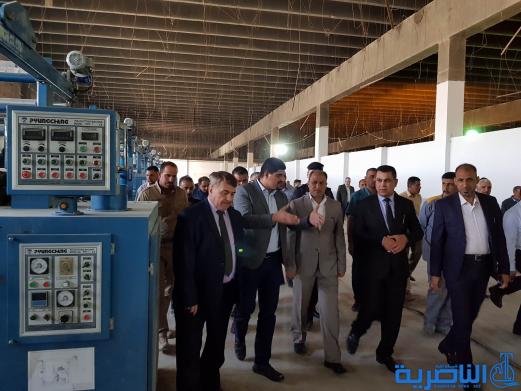 محافظ ذي قار يتفقد معملي راشيل لانتاج البطانيات و الخياطة ويدعو لدعم المنتج الوطني -تقرير مصور-