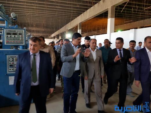 محافظ ذي قار يتفقد معملي راشيل لانتاج البطانيات و الخياطة ويدعو لدعم المنتج الوطني -تقرير مصور-