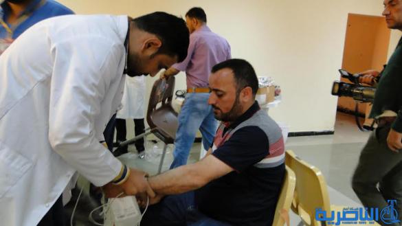 نقابة المهندسين العراقية في ذي قار تنظم وقفة تضامنية مع القوات الامنية والحشد الشعبي بمشاركة رجال الاعمال