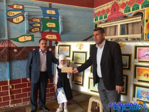 بالصور:تكريم المتميزين والمبدعين بمدارس التضامن لرعاية وتاهيل الايتام المنتشرة في محافظة ذي قار