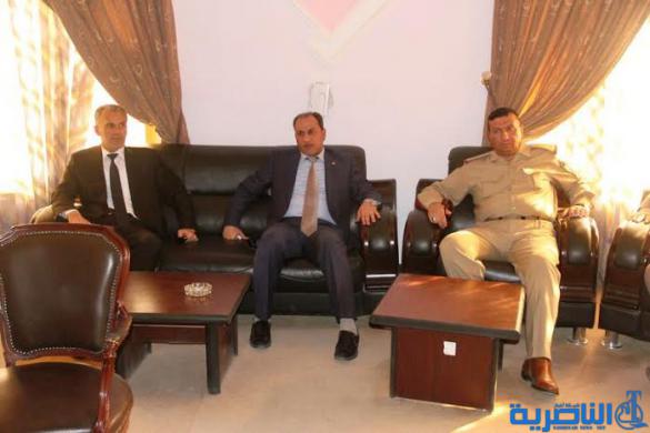 الناصري يتابع مع محافظ واسط مشكلة التجاوزات على حصة ذي قار من المياه