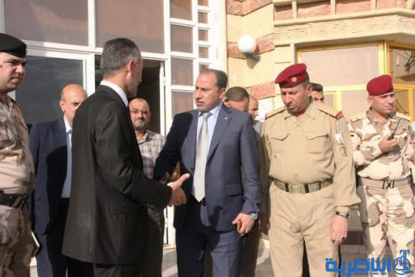 الناصري يتابع مع محافظ واسط مشكلة التجاوزات على حصة ذي قار من المياه