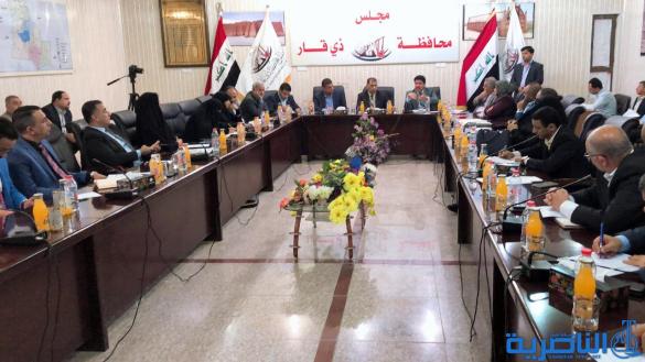 مجلس ذي قار يعد بنقل مطالب متظاهري وزارة الاعمار الى رئاسة الوزراء