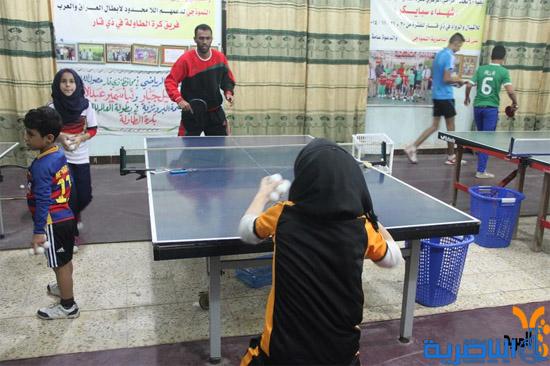 منتخب ذي قار بكرة الطاولة يستعد لنهائيات آسيا