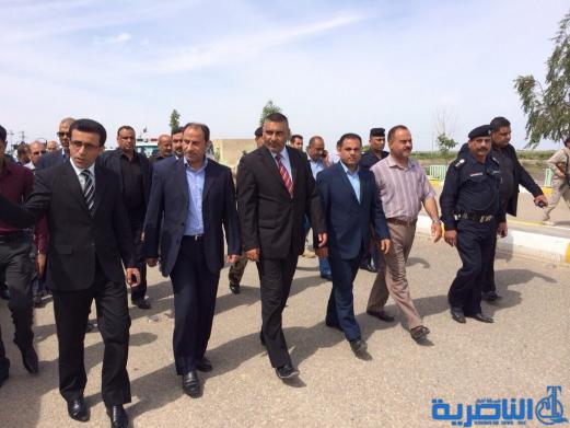 بعد جولة ميدانية فيها محافظ ذي قار يفتتح مبنى ناحية الدواية