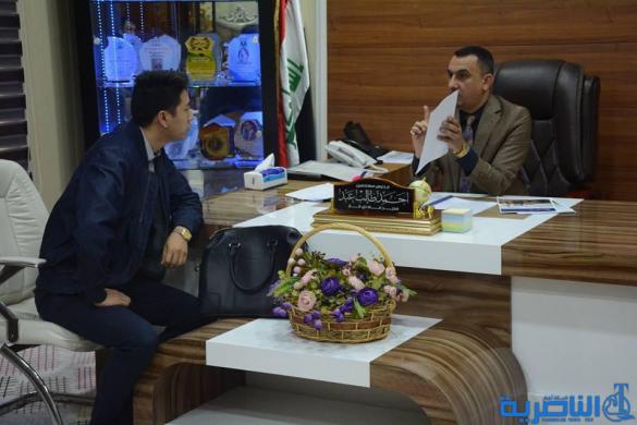 ماء ذي قار تبحث امكانية شراء معدات حديثة من شركة صينية 