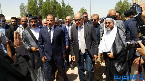 مان بجولة ميدانية لمتابعة مكافحة زهرة النيل في مناطق الاهوار - تقرير مصور-