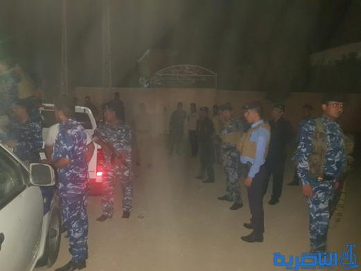 بالصور: متظاهرون يغلقون مقر شركة الخصخصة في قضاء الرفاعي