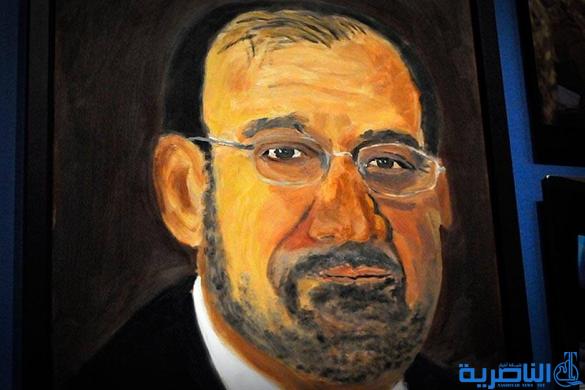 صورة المالكي بريشة &quot;الرسام&quot; جورج بوش