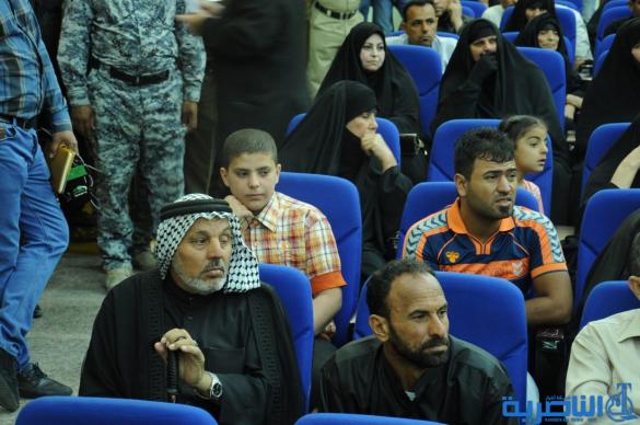 محافظ ذي قار يتراس لجنة سحب القرعة العلنية ، ويوزع 48 شقة سكنية على اسر شهداء العمليات الارهابية من منتسبي وزارة الداخلية