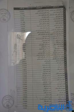 قائمة باسماء ذوي الشهداء لموسم الحج للعام الحالي