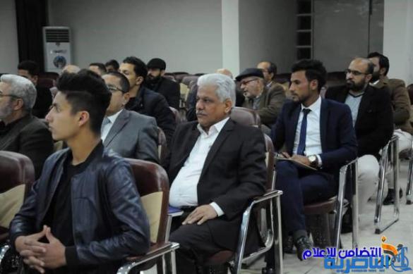 بحضور الشيخ محمد مهدي الناصري ... أنعقاد الجلسة الـ96 لمنتدى الحوار القرآني في ذي قار (مصور)