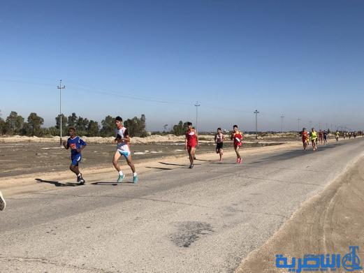 بالصور:الناصرية تحتضن بطولة العراق لسباقات الطريق 