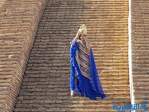 دار الازياء العراقية تنظم عرضا للازياء الفلكلورية في مدينة اور الاثرية