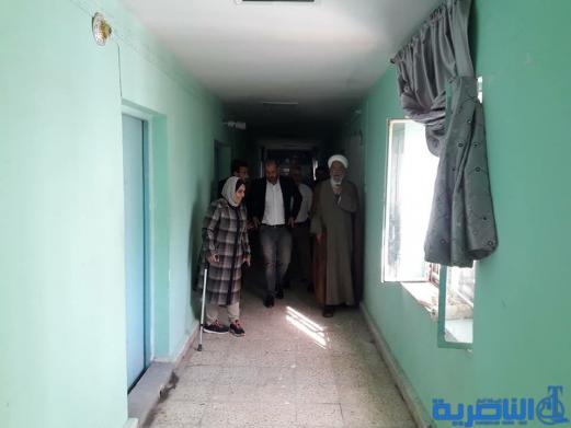 رئيس جمعية التضامن الإسلامي يجري زيارة تفقدية إلى دار رعاية المسنين في الناصرية