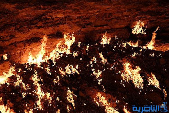 شاهد بوابة جهنم في تركمنستان