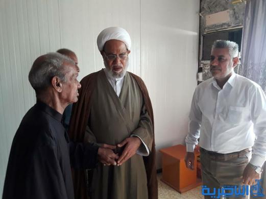 رئيس جمعية التضامن الإسلامي يجري زيارة تفقدية إلى دار رعاية المسنين في الناصرية