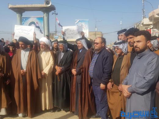 ‎الرفاعي تتظاهر احتجاجا على &quot;الغبن&quot; الذي لحقها في الموازنة العامة