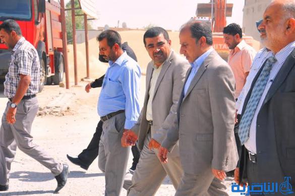 محافظ ذي قار يتفقد سايلو الناصرية ، ويؤكد حاجة المحافظة الى سايلوات جديدة لاستيعاب المحاصيل المسوقة