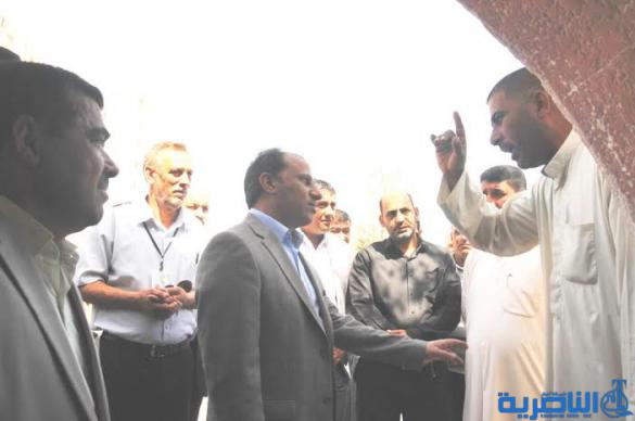 محافظ ذي قار يتفقد سايلو الناصرية ، ويؤكد حاجة المحافظة الى سايلوات جديدة لاستيعاب المحاصيل المسوقة
