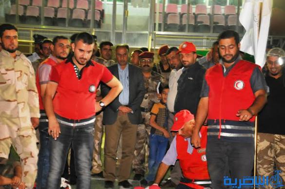 محافظ ذي قار يتفقد مركز تدريب المتطوعين ويؤكد المباشرة بافتتاح عشرات المراكز لتطوير قدرات الحشد الشعبي - تقرير مصور -