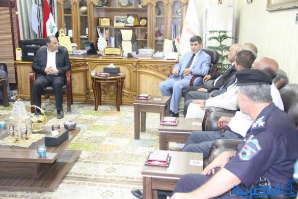 بالصور : محافظ ذي قار يشرف على حملة خدمية واسعة في قضاء الرفاعي  شاركت فيها اكثر من 50 الية خدمية اختصاصية