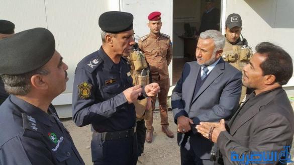 افتتاح مركز جديد للشرطة في حي الفداء بمدينة الناصرية