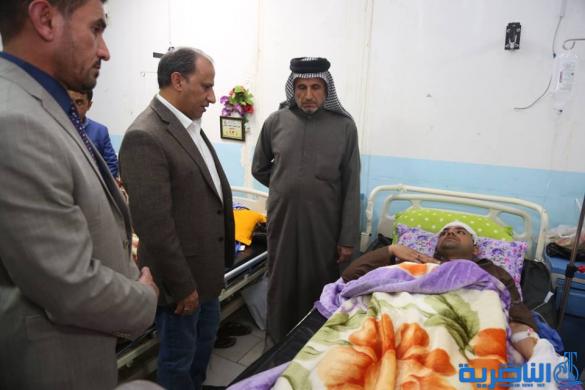 محافظ ذي قار يوعز بتوزيع قطع اراضي مميزه على عوائل شهداء وجرحى الحشد الشعبي
