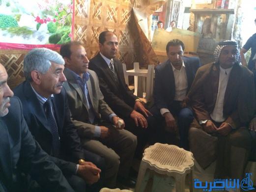 محافظ ذي قار يتفقد مشروع ماء الرفاعي مؤكدا انه سيعالج شحة المياه بالقضاء
