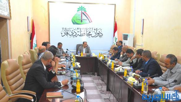 محافظ ذي قار يتراس اجتماع مدراء المؤسسات الحكومية ويبحث جملة من القضايا المتعلقة بالخدمات الاساسية - تقرير مصور -