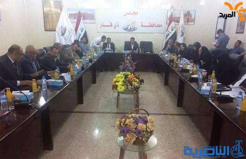 مجلس ذي قار يناقش مع مدراء التجارة تأخر توزيع مادة الطحين