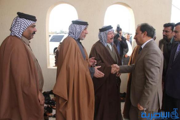  محافظ ذي قار يشارك في اللقاء التشاوري لعشائر المحافظة ، ويدعو الى الحد من الرمي العشوائي - تقرير مصور -