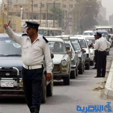 بعد تزايد حوادث المرور فيها ، سوق الشيوخ تفرض 180 غرامة مرورية في يوم واحد