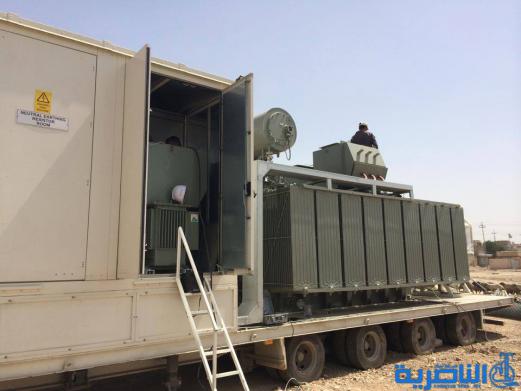 اطفاء الكهرباء غد الاثنين لاربع ساعات عن صوب الجزيرة بمدينة الناصرية