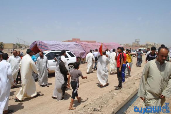 انتخاب ضيدان عبود قائممقاما للغراف ومواطنون يتظاهرون اعتراضا على الية الانتخاب – تقرير مصور - 