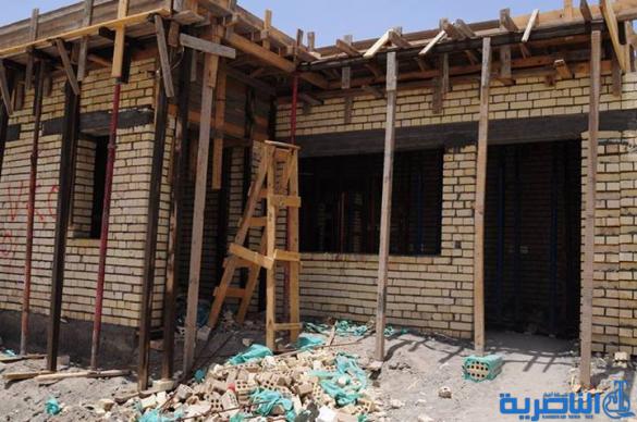 استمرار العمل في مجمع الزقورة السكني 