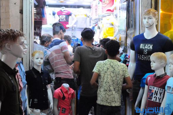 بالصور : اسواق الناصرية لا تنام استعدادا لعيد الفطر المبارك 
