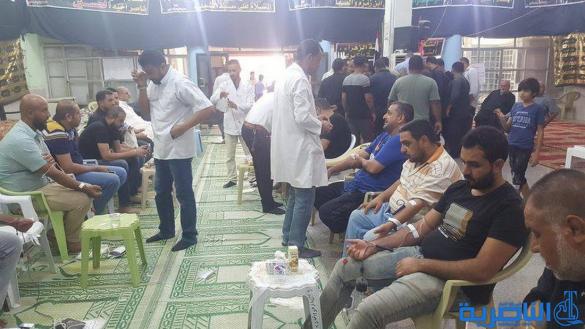 بالصور:جمعية التضامن الاسلامي تنظم حملة للتبرع بالدم في التاسع من المحرم