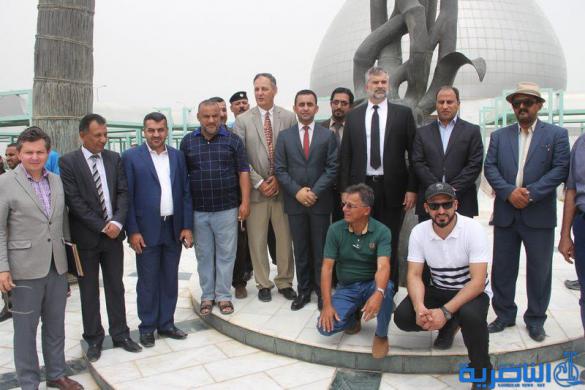 بالصور : واشنطن تعد محافظ ذي قار بدعم ملف ضم الاهوار للائحة التراث العالمي
