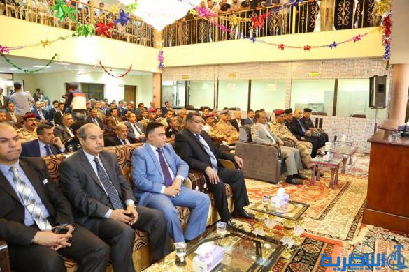 محافظ ذي قار يشارك في حفل افتتاح قصر القضاء في الناصرية ، ويدعو الى توسيع دائر نشر الثقافة القانونية بين المواطنين