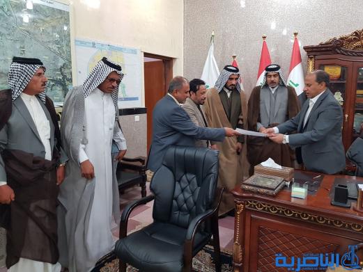 محافظ ذي قار يصادق على استحداث قضاء البطحاء