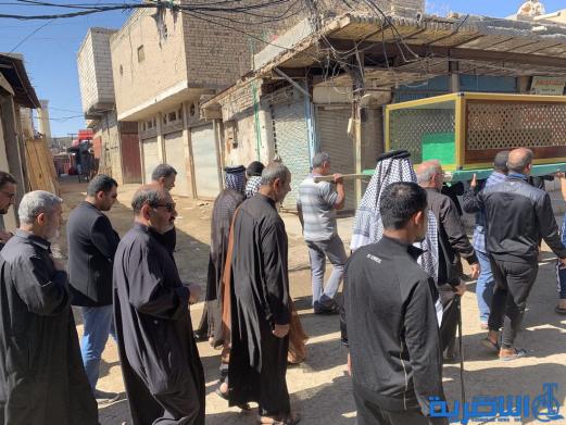 بالصور:مسجد الشيخ عباس الكبير في الناصرية يقيم مجلس عزاء في ذكرى شهادة الامام الكاظم عليه السلام 
