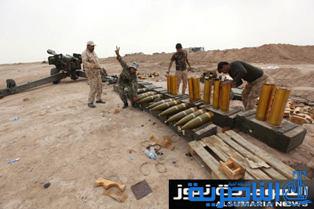بالصور.. مدفعية الحشد الشعبي تلقن &quot;داعش&quot; درساً قاسياً