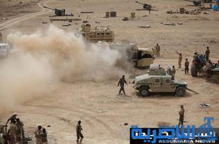 بالصور.. مدفعية الحشد الشعبي تلقن &quot;داعش&quot; درساً قاسياً